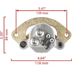 Bal hátsó féknyereg Polaris Sportsman 550 850 1000 XP Scrambler 850 1000 (utángyártott)