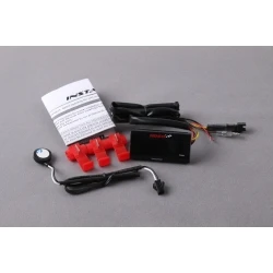 Digitális fordulatszámmérő, Koso slim, piros (utángyártott)