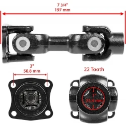 Hátsó kerdántengely Polaris Sportsman Scrambler 550 850 1000 (utángyártott)