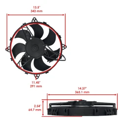Polaris Sportsman 800 ventilátor (utángyártott)