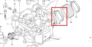 Szívó cső felfogatásához bilincs (OEM)