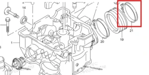 Szívó cső felfogatásához bilincs(OEM)