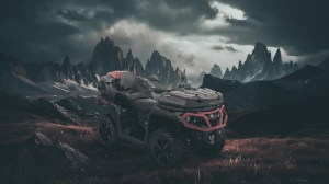 TESSERACT Atv első doboz Can-Am Outlander 650-1000