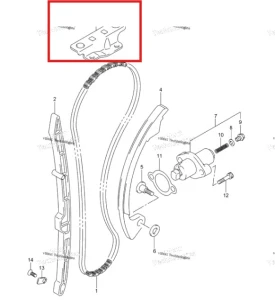 Vezérműlánc vezető (OEM)
